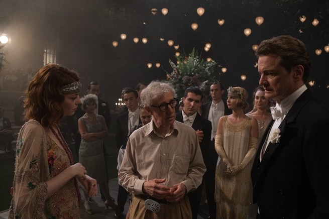 Colin Firth, Emma Stone, Woody Allen