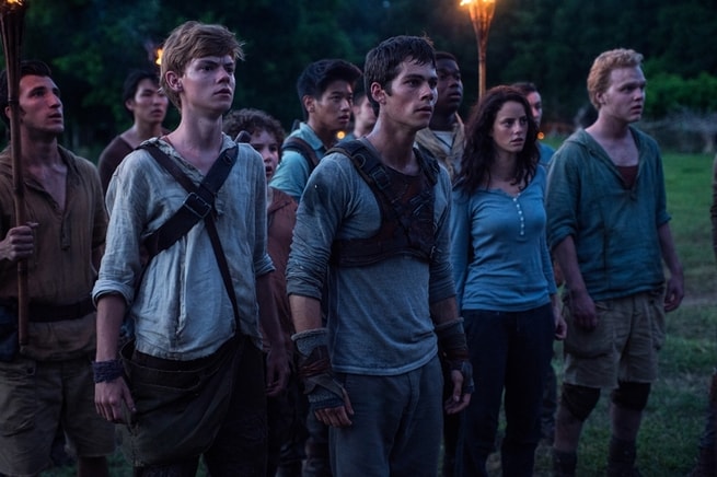 Thomas Brodie-Sangster, Dylan O'Brien, Kaya Scodelario, Will Poulter