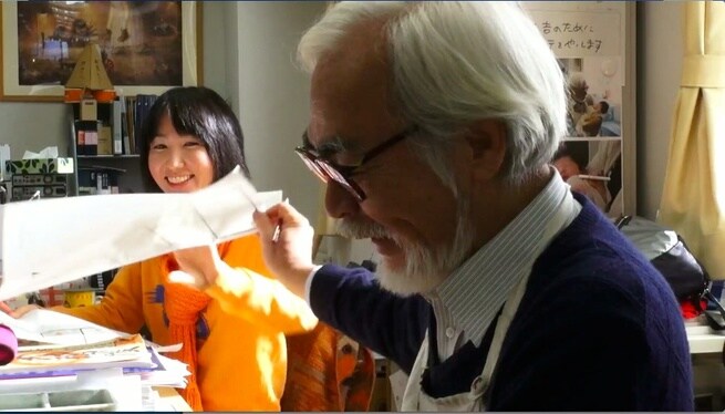 Mami Sunada, Hayao Miyazaki