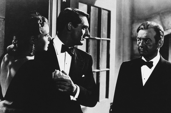 Ingrid Bergman, Cary Grant, Claude Rains