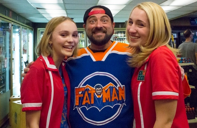 Lily-Rose Melody Depp, Kevin Smith, Harley Quinn Smith