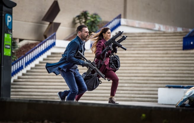 Eiza González, Jon Hamm
