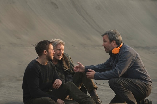 Denis Villeneuve, Ryan Gosling, Harrison Ford