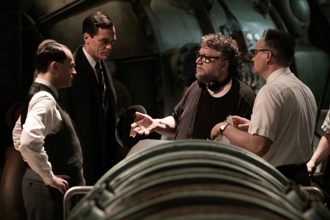 Michael Stuhlbarg, Michael Shannon, Guillermo Del Toro, David Hewlett