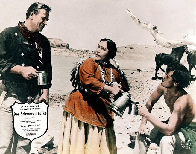 Jeffrey Hunter, John Wayne