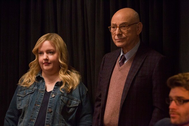 Alan Arkin, Sarah Baker