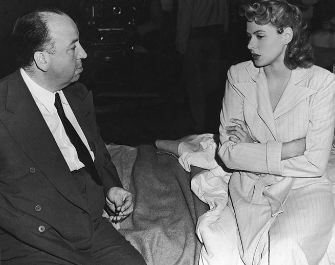 Ingrid Bergman, Alfred Hitchcock
