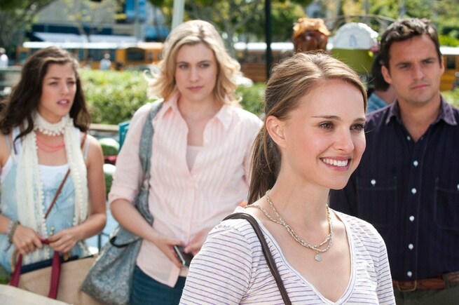 Natalie Portman, Olivia Thirlby, Greta Gerwig, Jake Johnson