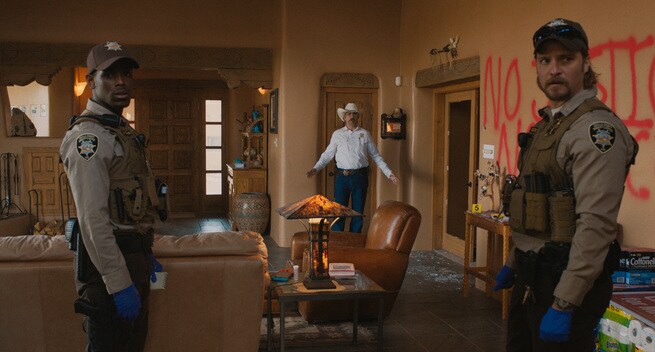 Micheal Ward, Joaquin Phoenix, Luke Grimes