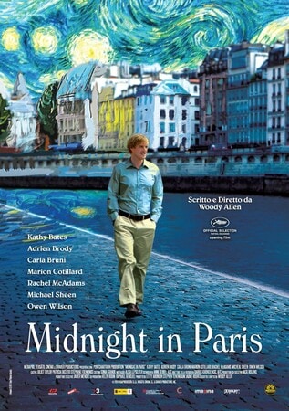 locandina di Midnight in Paris