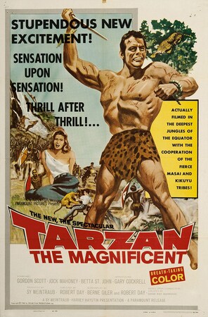 locandina di Tarzan il magnifico