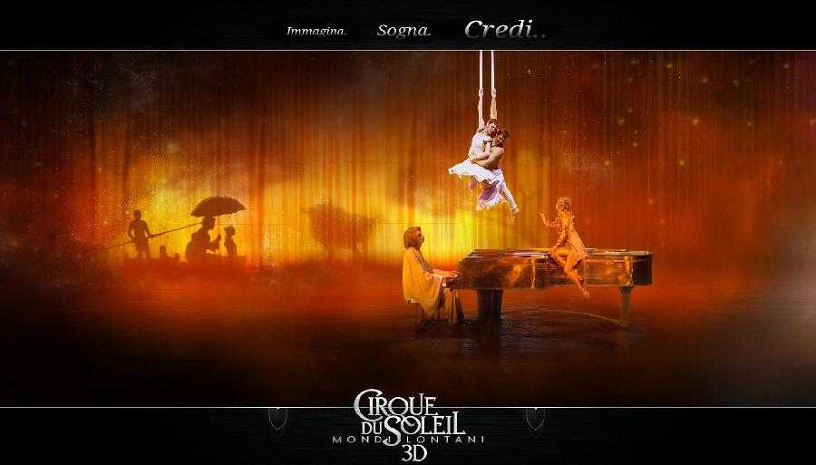 CIRQUE DU SOLEIL: MONDI LONTANI, DAI TENDONI ALLO SCHERMO