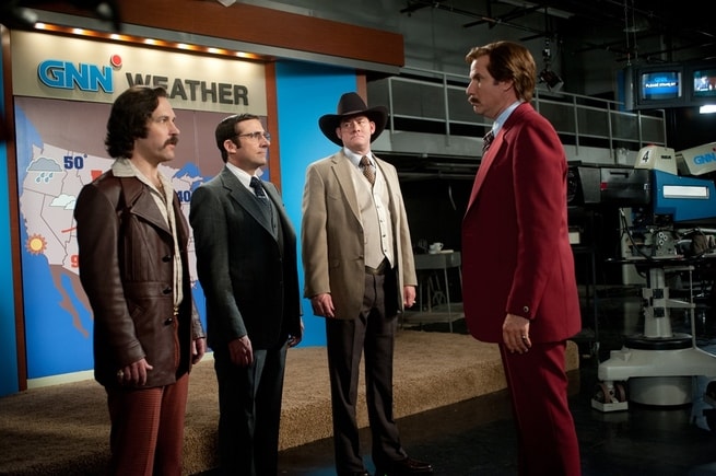 Paul Rudd, Steve Carell, David Koechner, Will Ferrell