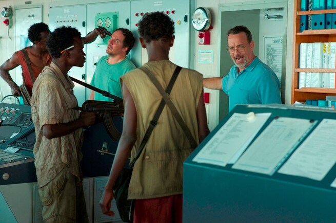 Barkhad Abdi, Tom Hanks