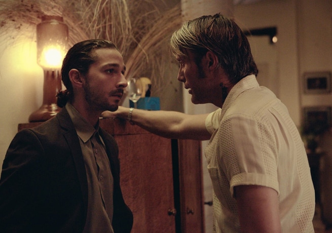 Shia LaBeouf, Mads Mikkelsen