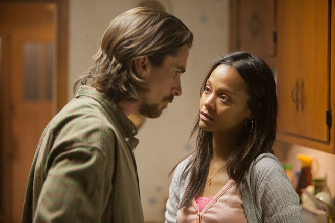 Christian Bale, Zoë Saldana