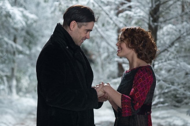 Jessica Brown Findlay, Colin Farrell