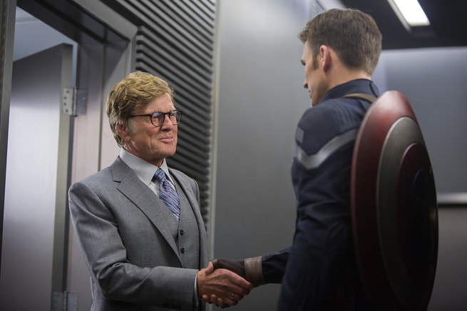 Robert Redford, Chris Evans