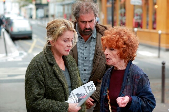 Catherine Deneuve, Gustave Kervern, Michèle Moretti