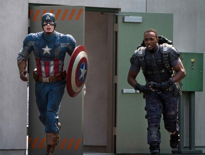 Chris Evans, Anthony Mackie