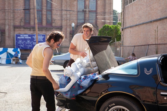 Michael Angarano, Liam Hemsworth