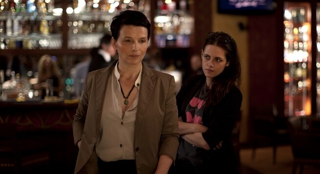 Juliette Binoche, Kristen Stewart