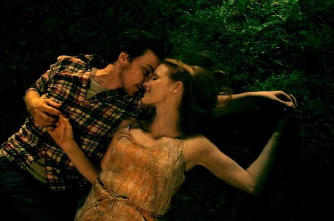 James McAvoy, Jessica Chastain