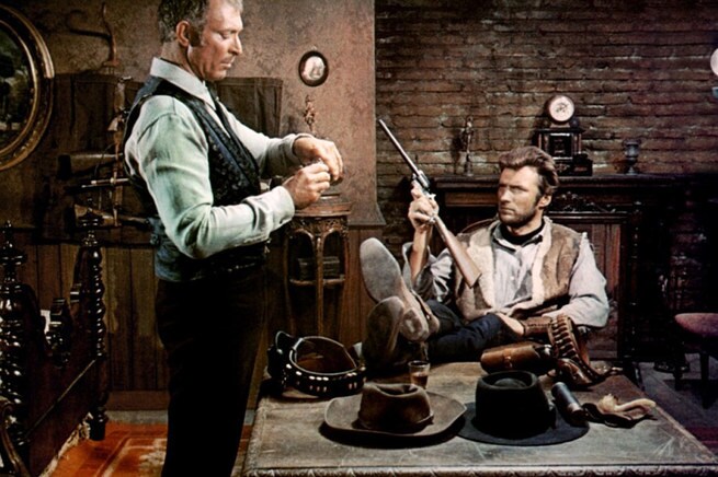 Lee Van Cleef, Clint Eastwood
