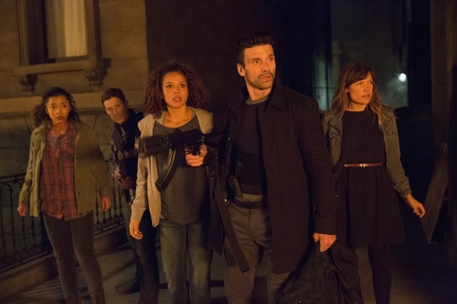 Zoe Borde, Zach Gilford, Carmen Ejogo, Frank Grillo, Kiele Sanchez