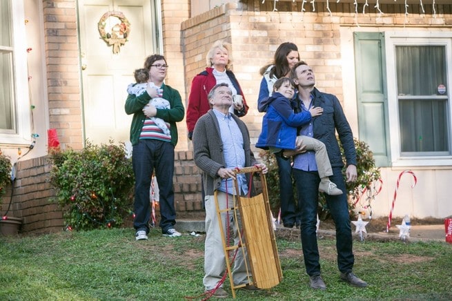 Clark Duke, Candice Bergen, Robin Williams, Joel McHale, Lauren Graham