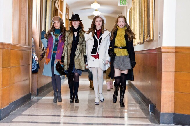 Bridgit Mendler, Samantha Boscarino, Elizabeth McLaughlin, Sophie Anna Everhard