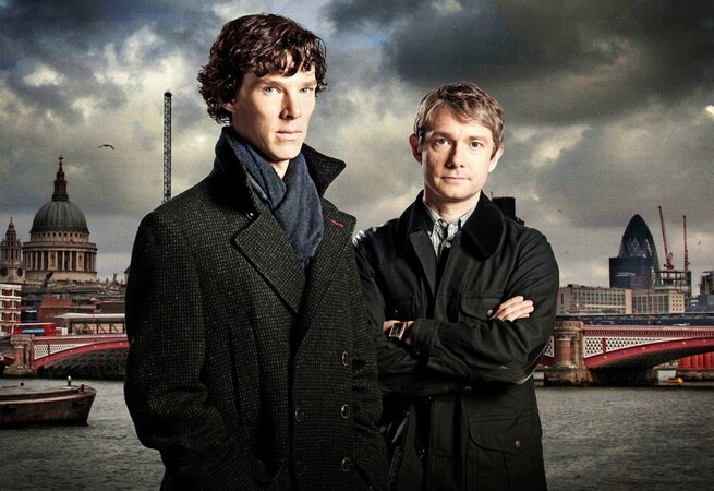 Benedict Cumberbatch, Martin Freeman