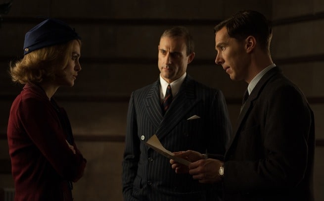 Keira Knightley, Mark Strong, Benedict Cumberbatch