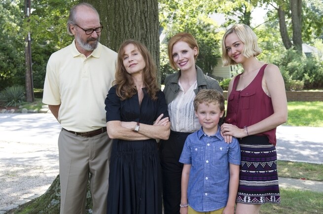 William Hurt, Isabelle Huppert, Jessica Chastain, Jess Weixler