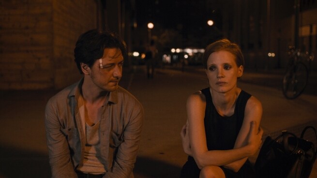 James McAvoy, Jessica Chastain