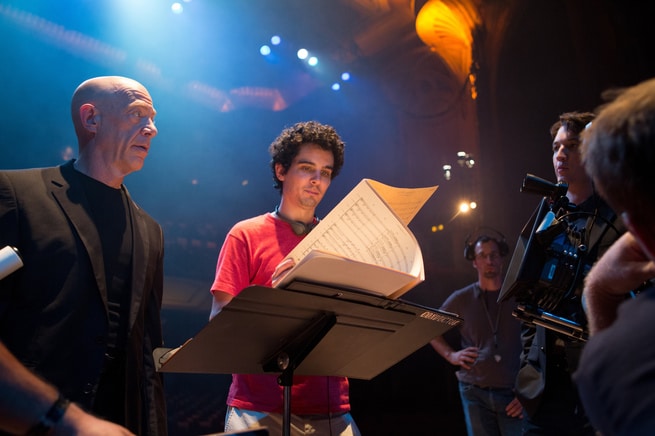 J.K. Simmons, Damien Chazelle, Miles Teller