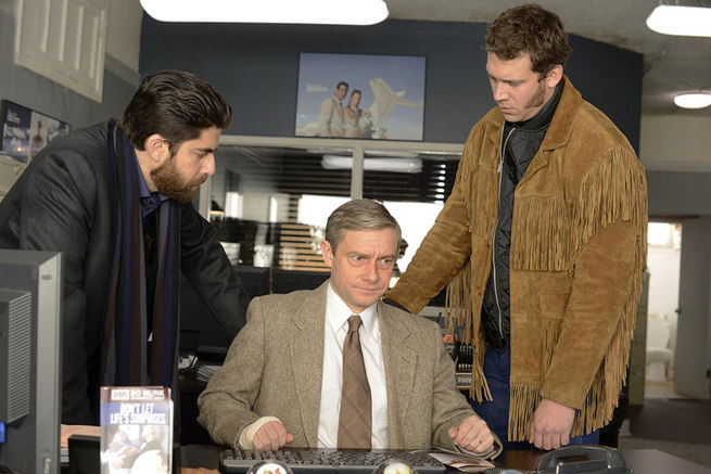 Adam Goldberg, Martin Freeman, Russell Harvard