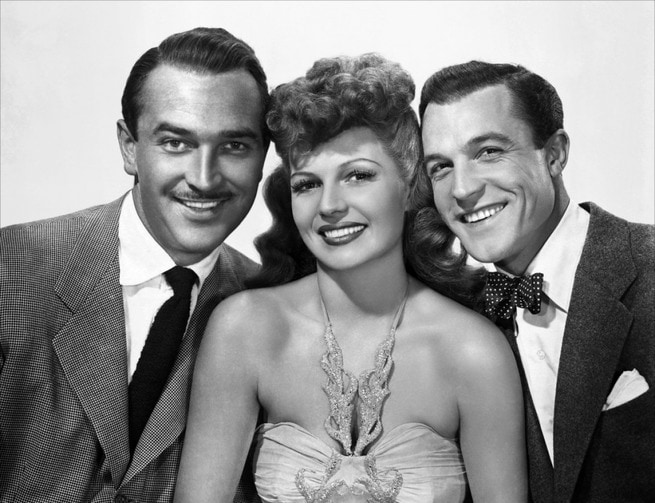 Gene Kelly, Rita Hayworth, Lee Bowman