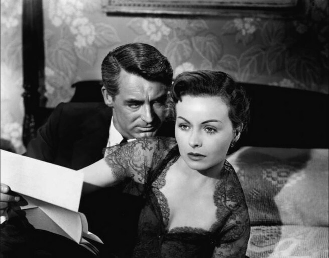 Jeanne Crain, Cary Grant