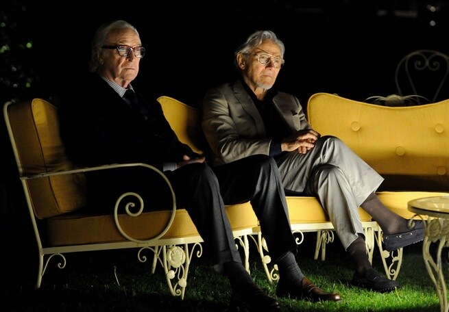 Michael Caine, Harvey Keitel