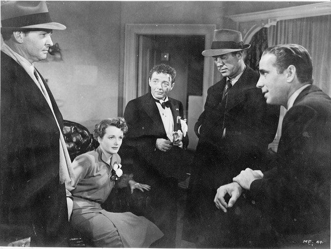 Humphrey Bogart, Mary Astor, Peter Lorre
