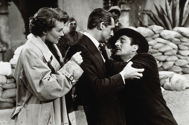 Paula Raymond, Cary Grant, Gilbert Roland