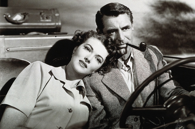 Paula Raymond, Cary Grant