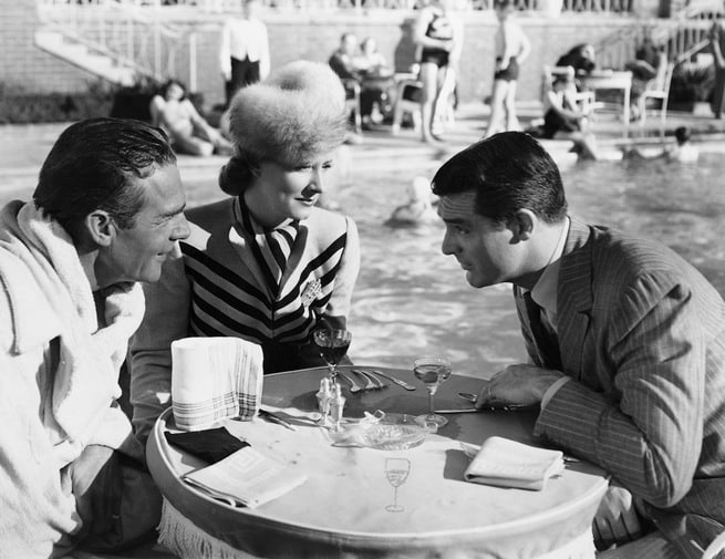 Randolph Scott, Irene Dunne, Cary Grant