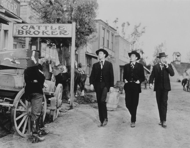 Robert Dix, Gene Barry, Barry Sullivan