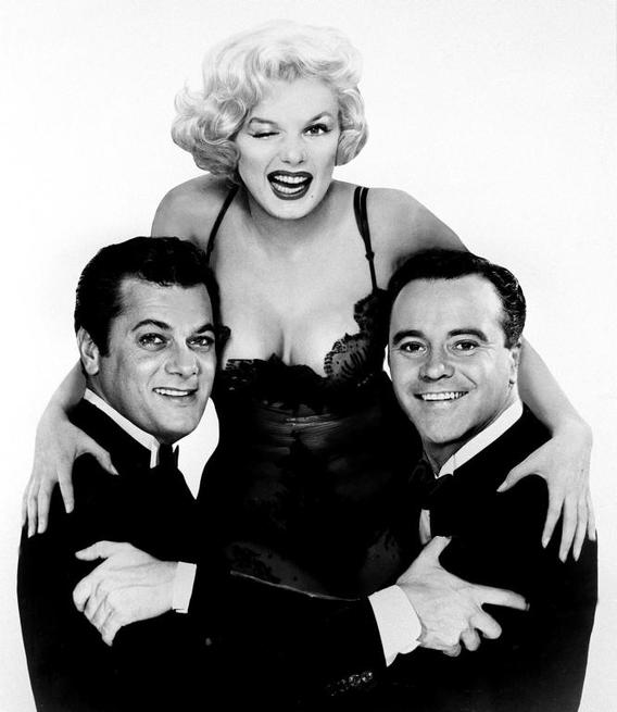 Tony Curtis, Marilyn Monroe, Jack Lemmon