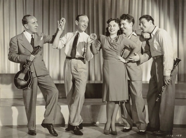 Fred Astaire, Paulette Goddard, Burgess Meredith