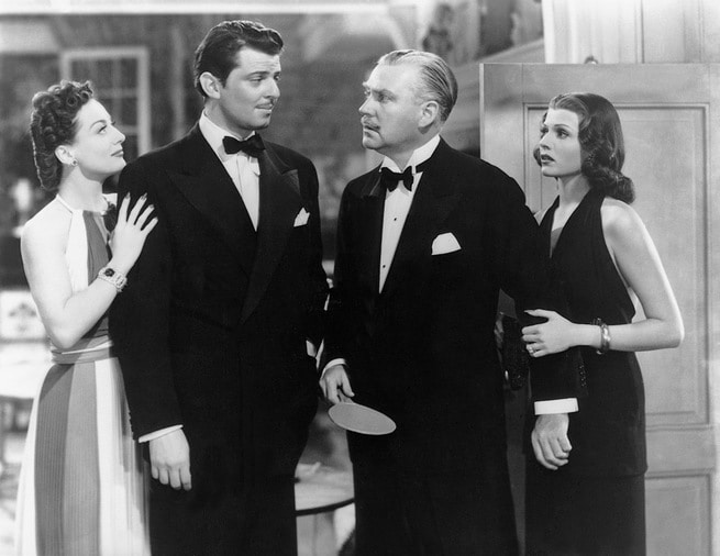 Joan Crawford, Nigel Bruce, John Carroll, Rita Hayworth