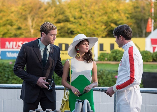 Armie Hammer, Alicia Vikander, Luca Calvani