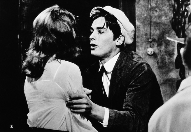 Barbara Lass, Alain Delon